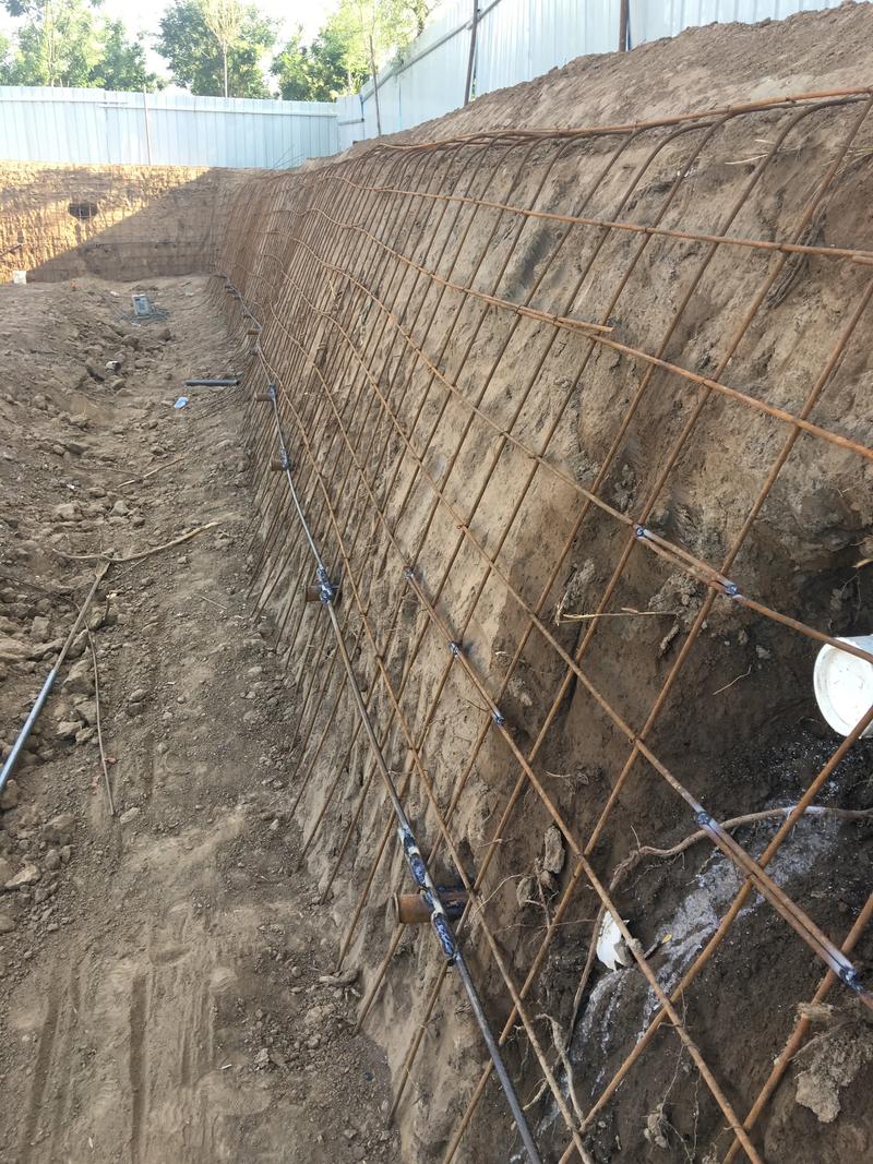保定涞水县边坡加固